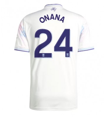 Aston Villa Amadou Onana #24 Tredjetrøje 2025-26 Kortærmet